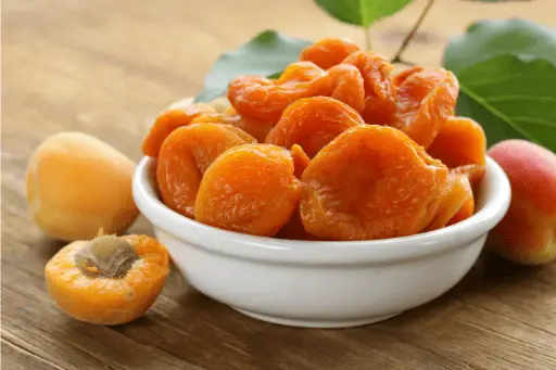 Dried apricots