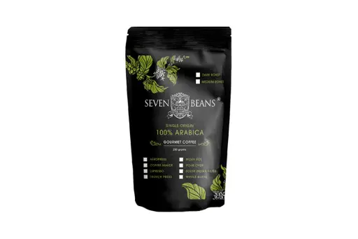 Seven beans coffee packet