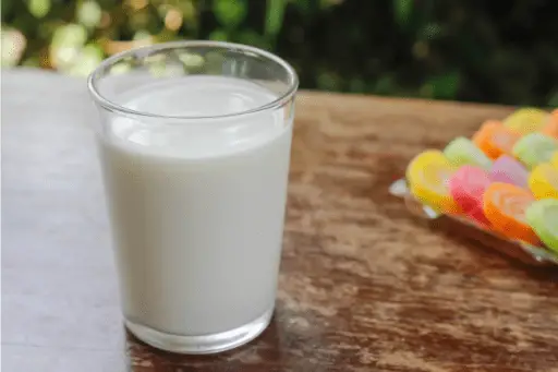 whole Milk in glass