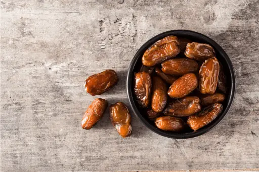Dates in bowl