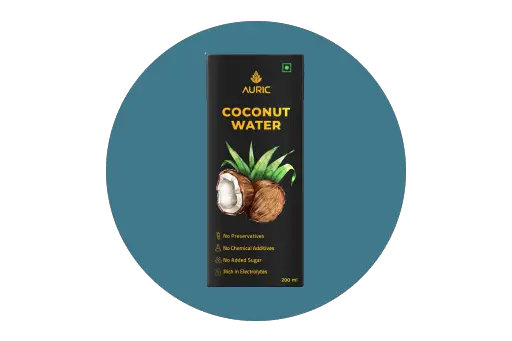 Auric coconut water energy drink
