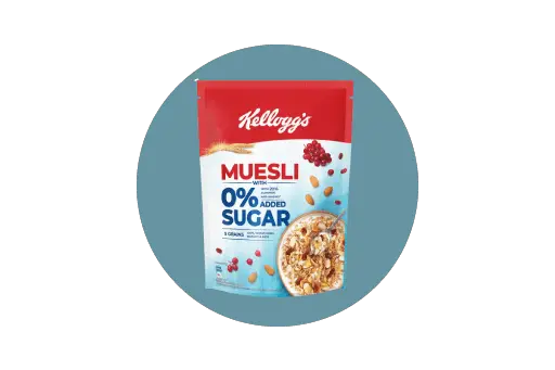 Kellog's no added sugar muesli