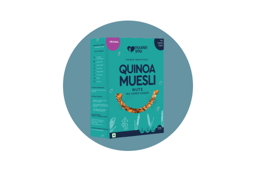 Nourish you quinoa muesli