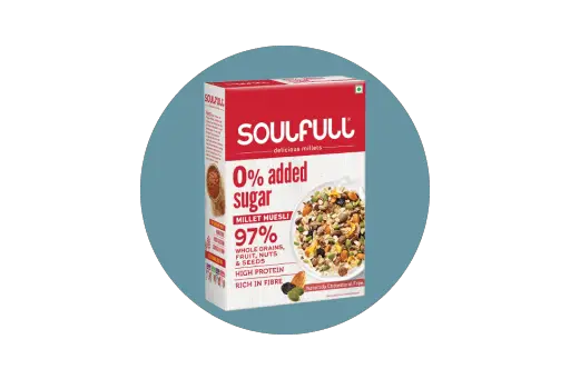 Soulfull no added sugar muesli