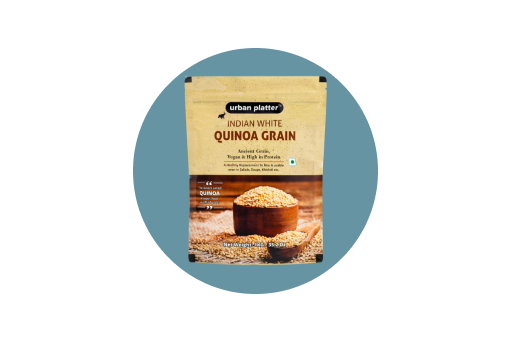 Urban platter white quinoa grain