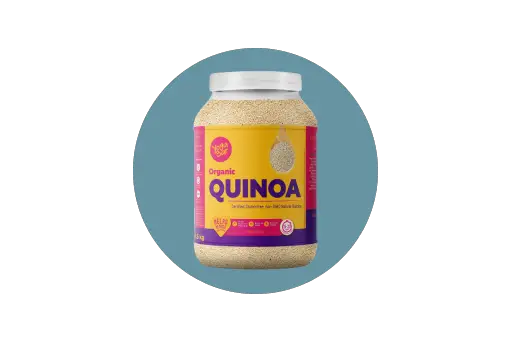 Yogabar organic quinoa 