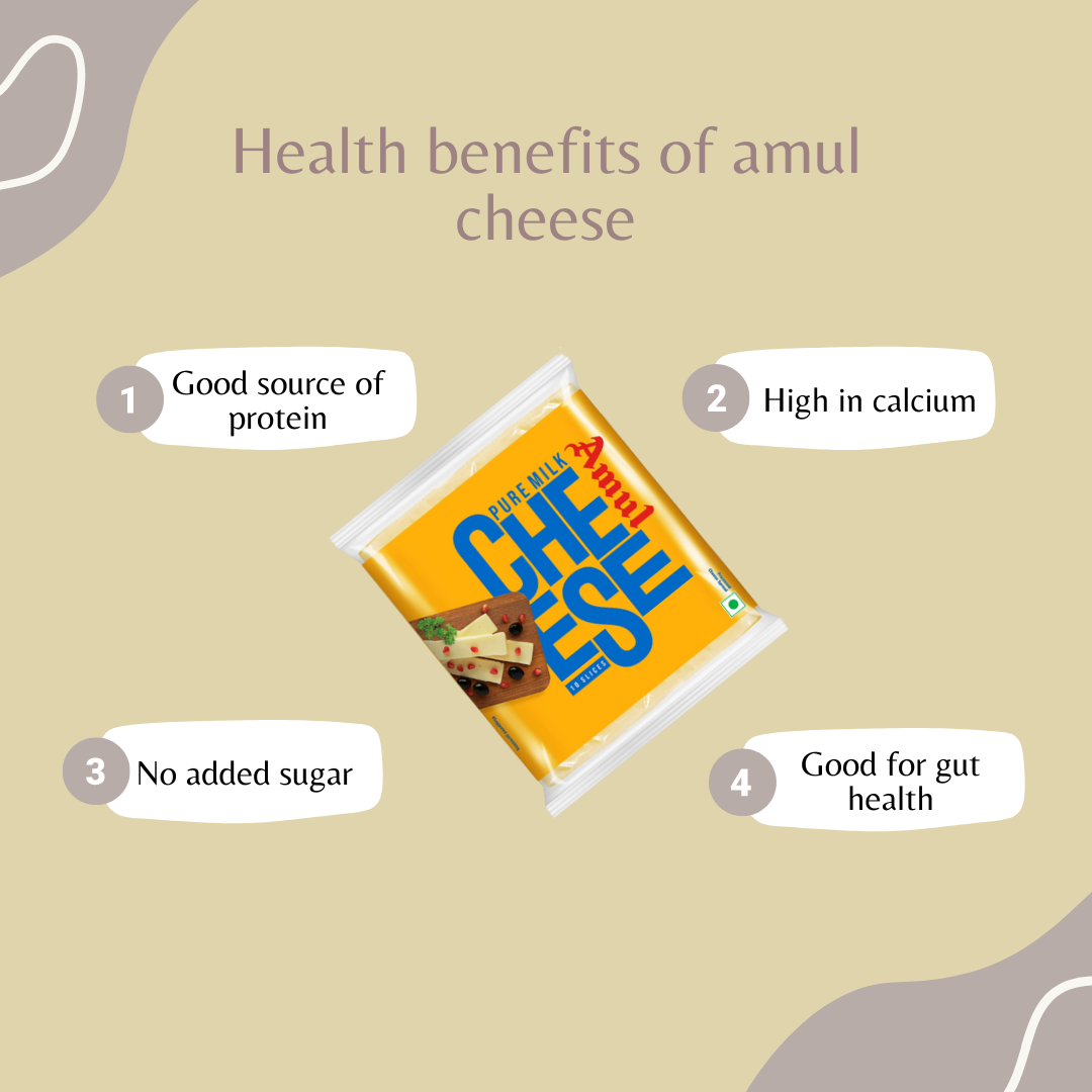 Health benefits of amul cheese