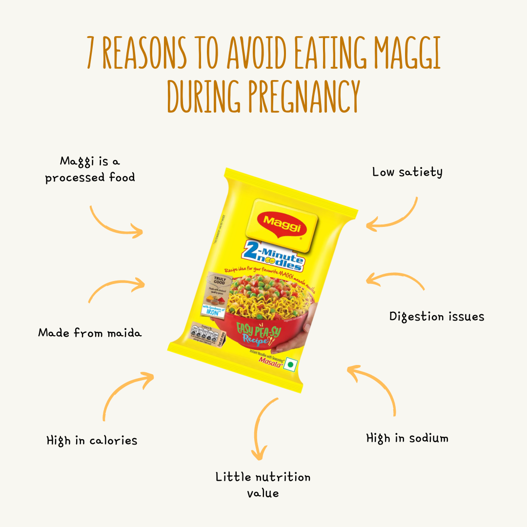 Reasons to avoid maggi during pregnancy