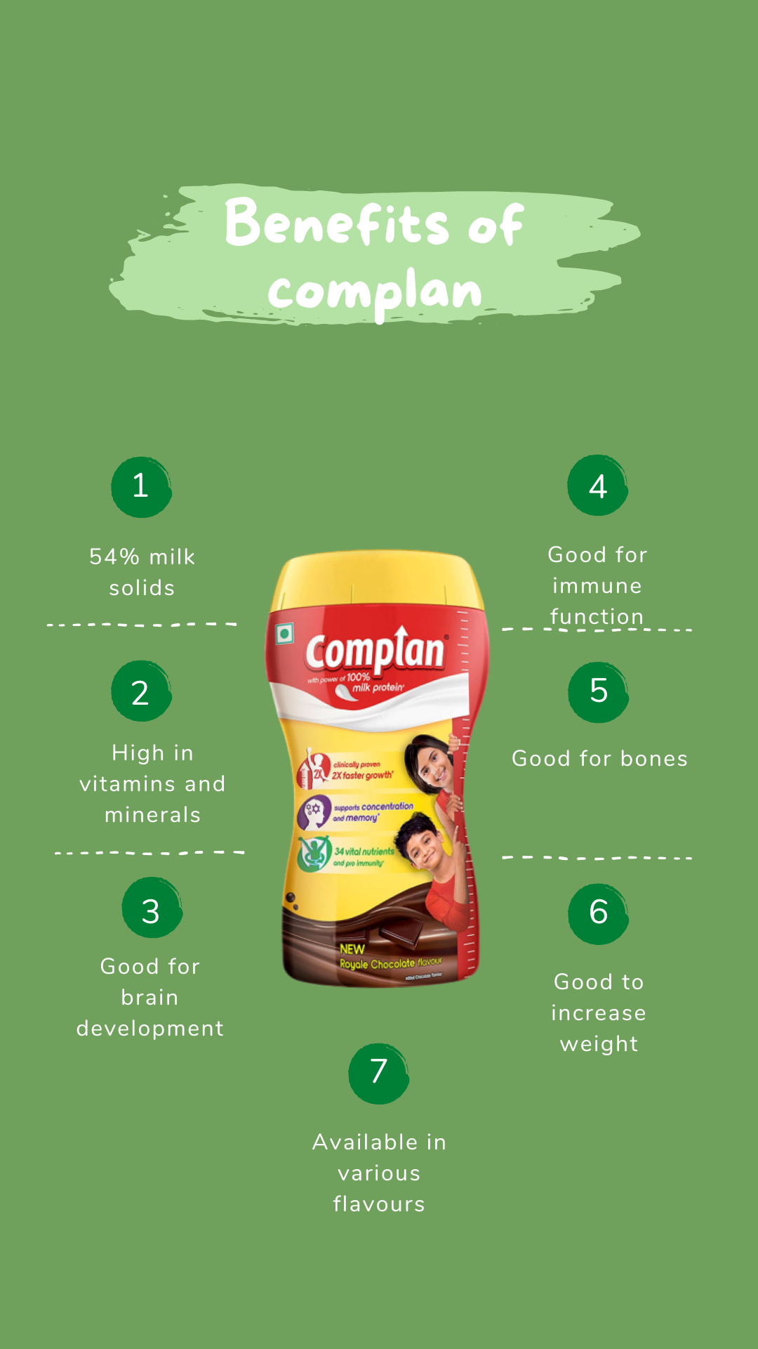 Benefits of complan for children