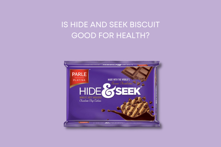 Is hide and seek biscuit good for health