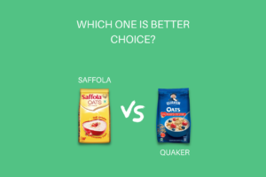 Saffola oats vs Quaker oats