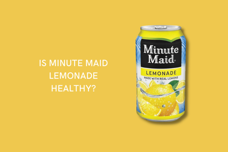 Is Minute maid lemonade healthy