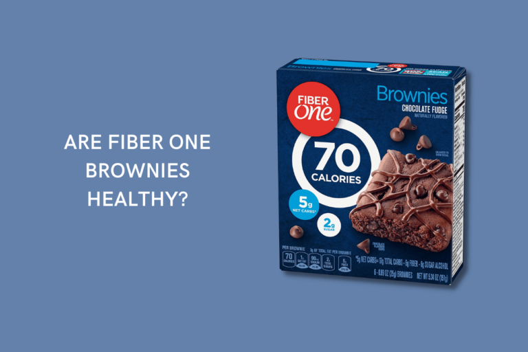 Are Fiber One brownies healthy