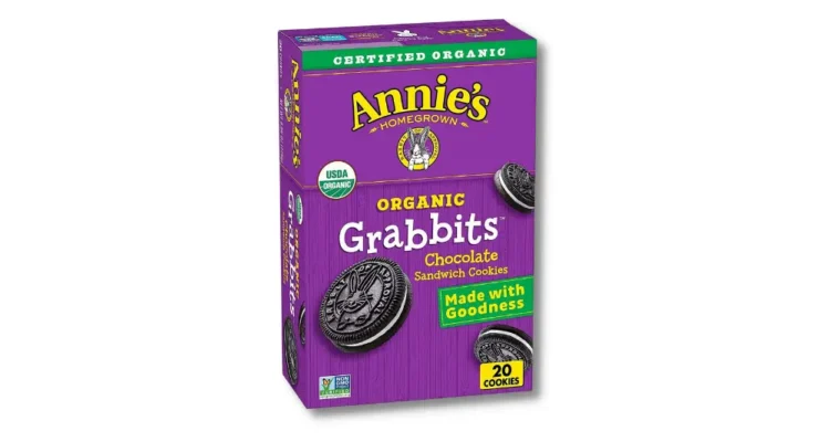Annie's Grabbits sandwich cookies
