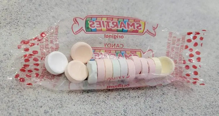 Smarties rolls