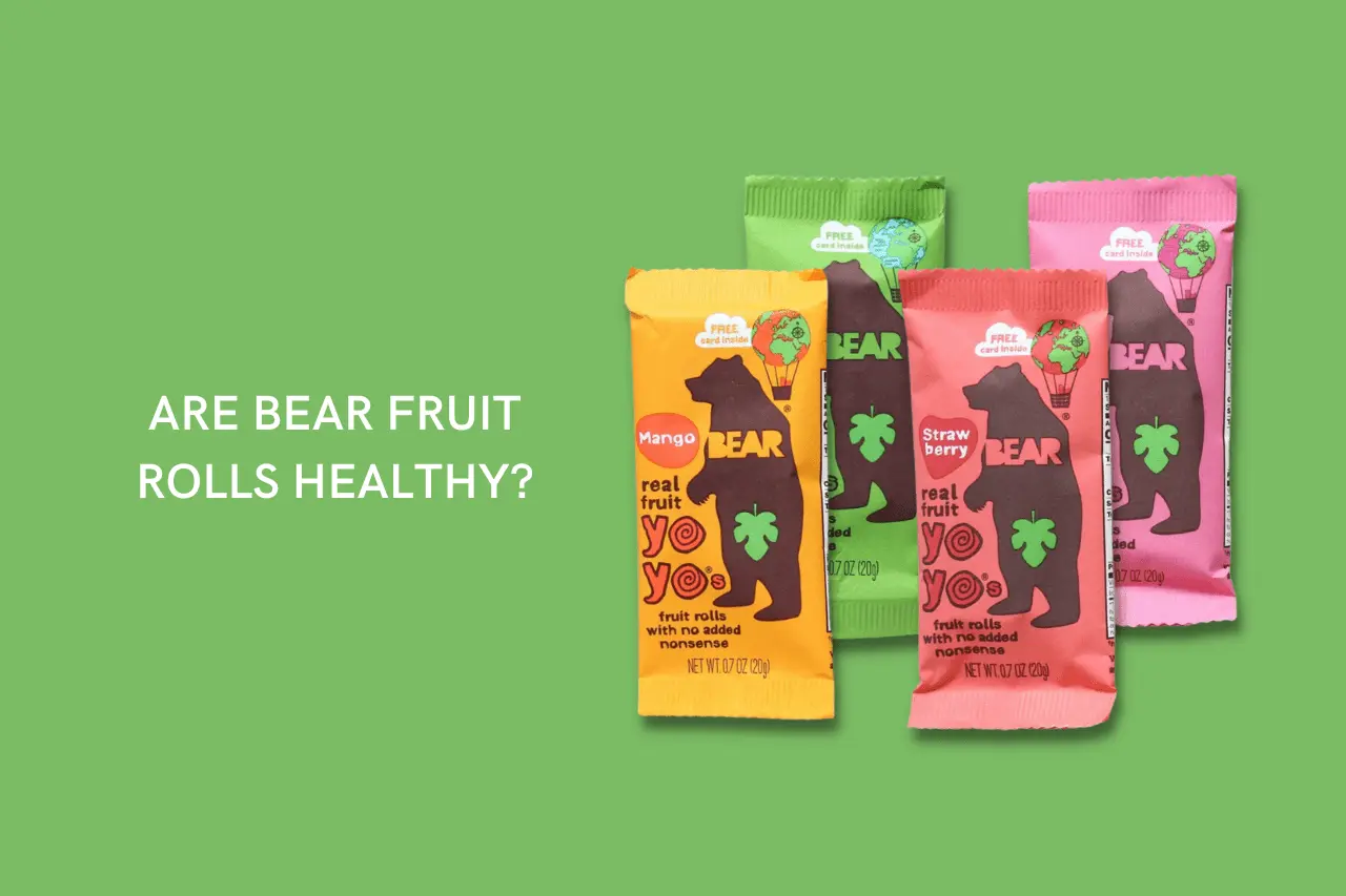 Are Bear Fruit Rolls Healthy