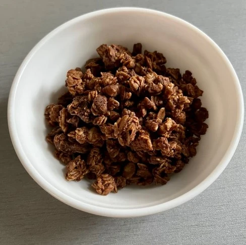 Love Crunch granola in bowl