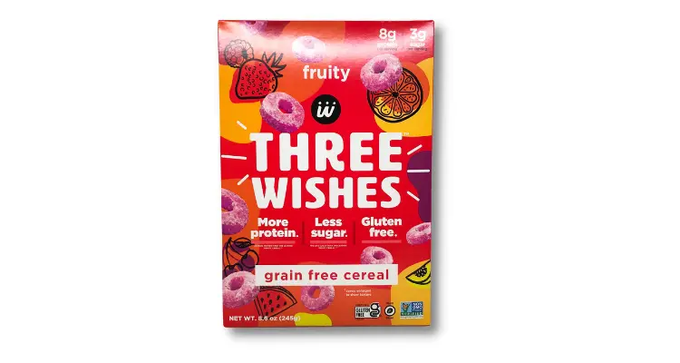 Three wishes fruity cereal