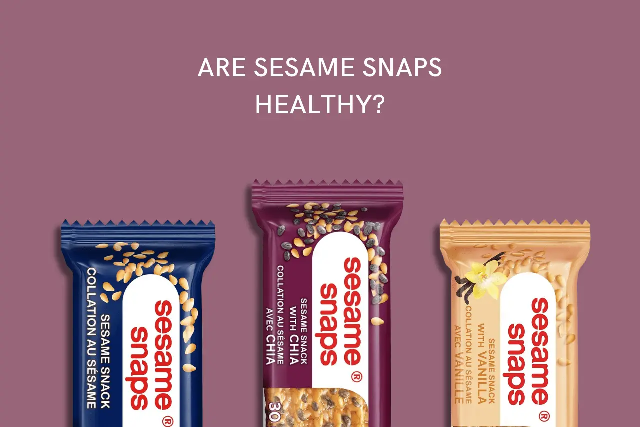 Are sesame snaps healthy