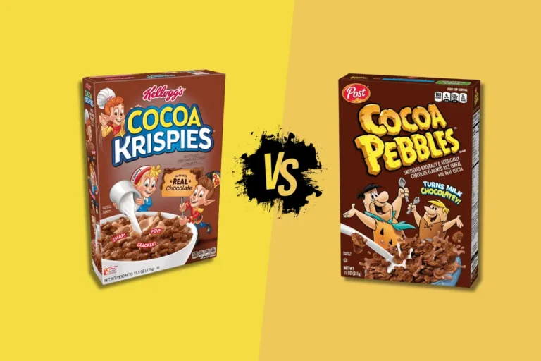 Cocoa pebbles vs Cocoa krispies