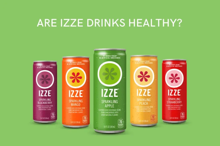 Are Izze Drinks healthy?