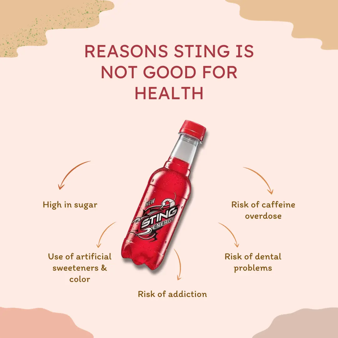Reasons sting is not good for health