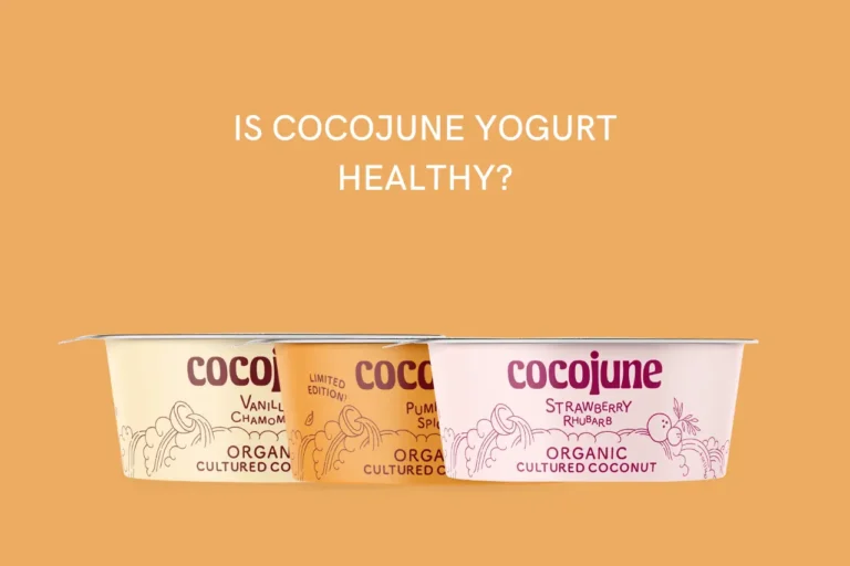 Is Cocojune yogurt healthy